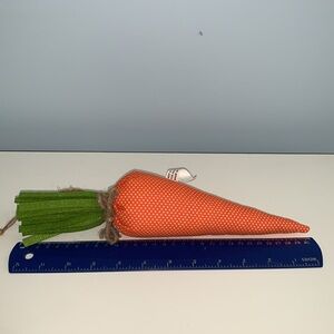 Easter carrot decor approximately 12” long
